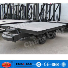 20T chinacoal platform rail trailer for coal mining
